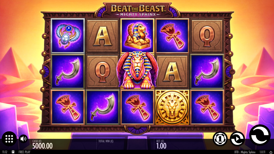 Игровой автомат Beat the Beast Mighty Sphinx