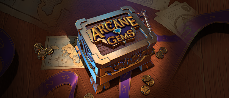 Обзор игрового автомата Arcane Gems (Скрытые драгоценности): Quickspin