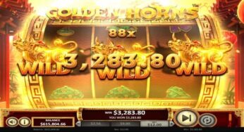 Обзор игрового автомата Golden Horns (Голден Хорнс): Betsoft